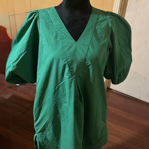 Elegant Green Women's Top